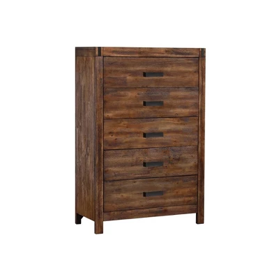 Wren 5 Drawer Chest Chestnut - Picket House Furnishings 3 Wren 5 Drawer Chest Chestnut - Picket House Furnishings