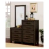 Simones Rustic 8 Drawer Dresser And Mirror Wire-Brushed Rustic Brown - HOMES: Inside + Out 2 Simones Rustic 8 Drawer Dresser And Mirror Wire-Brushed Rustic Brown - HOMES: Inside + Out -Homcom Furniture Shop GUEST 97e33b79 0489 4da1 b13e 91be5a368896