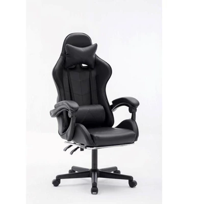 MPM Ergonomic Gaming Chair With Height Adjustable, Headrest And Lumbar Support Swivel Chair, 250lbs Weight Capacity, For Working, Studying And Gaming 3 MPM Ergonomic Gaming Chair With Height Adjustable, Headrest And Lumbar Support Swivel Chair, 250lbs Weight Capacity, For Working, Studying And Gaming