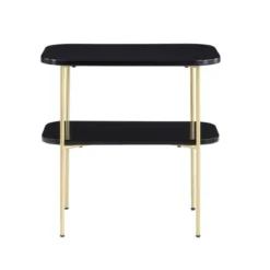 Lunar Chairside End Table With Shelf - Breighton Home 12 Lunar Chairside End Table With Shelf - Breighton Home -Homcom Furniture Shop GUEST 9e52f0e5 b424 45d7 aeb4 16b38b044ec8