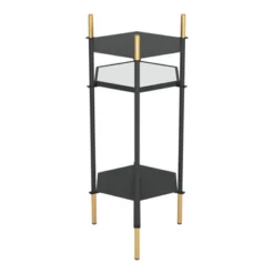 Whitfield Side Table Gold/Black - ZM Home -Homcom Furniture Shop GUEST 9ee16a9e ac47 48a9 aca7 ff83e6bb7ee2