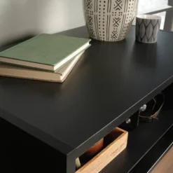 Boulevard Cafe 3 Drawer Chest Black - Sauder -Homcom Furniture Shop GUEST a2cc4c63 845b 4d0a 8cbd 48d102e55702