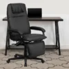 Emma And Oliver High Back Black LeatherSoft Executive Reclining Ergonomic Office Chair With Arms -Homcom Furniture Shop GUEST a322b6c0 9e5b 4db4 a14e aa9dac8e8144