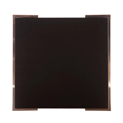 Sanlos Side Table Black/Champagne - Aiden Lane 8 Sanlos Side Table Black/Champagne - Aiden Lane - Image 6