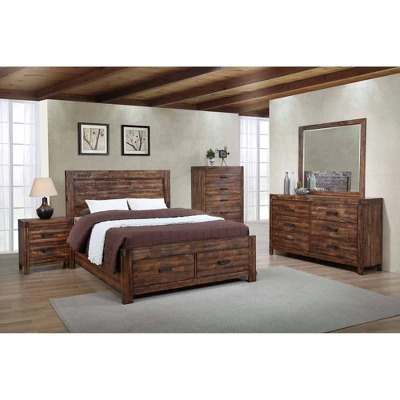 Wren 5 Drawer Chest Chestnut - Picket House Furnishings 5 Wren 5 Drawer Chest Chestnut - Picket House Furnishings - Image 3