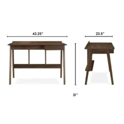 Darren Writing Desk Brown - Finch -Homcom Furniture Shop GUEST a7667f87 9933 43f9 a106 95980e6684e2