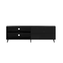 Emma And Oliver Mid-Century Modern TV Stand With Drawers And Shelf -Homcom Furniture Shop GUEST a80b066b d422 4c90 8c4e 025595188208