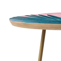 Emanuela Carratoni Palms Side Table With Gold Aston Legs - Deny Designs 6 Emanuela Carratoni Palms Side Table With Gold Aston Legs - Deny Designs -Homcom Furniture Shop GUEST aa7c6f14 b817 4238 b346 350f6a30500c