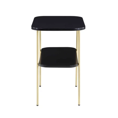 Lunar Chairside End Table With Shelf - Breighton Home 5 Lunar Chairside End Table With Shelf - Breighton Home - Image 3