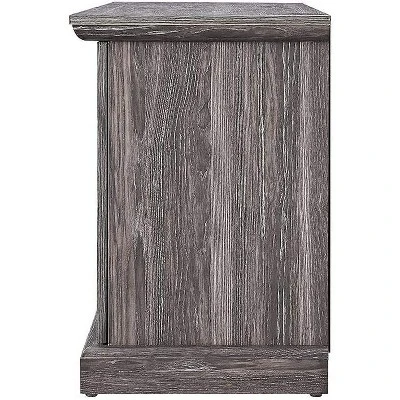 HearthPro Walden Electric Fireplace TV Stand In Weathered Gray - SP6553-OF 4 HearthPro Walden Electric Fireplace TV Stand In Weathered Gray - SP6553-OF - Image 2