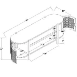 Portola Hills Caned Door TV Stand For TVs Up To 60" - Threshold™ Designed With Studio McGee 21 Portola Hills Caned Door TV Stand For TVs Up To 60" - Threshold™ Designed With Studio McGee -Homcom Furniture Shop GUEST aba2ea09 33b5 40d8 8eb5 a81996af25bb