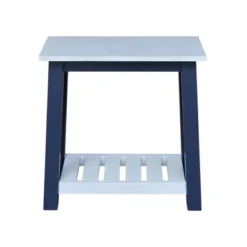 Surrey Side Table Blue/Antique Chalk - International Concepts -Homcom Furniture Shop GUEST ace98a30 f251 4ff8 87ee c079a2fd4d14