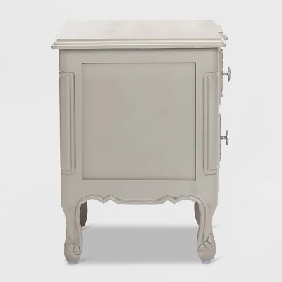 Maslow Side Table With 2 Drawers Gray - Finch 8 Maslow Side Table With 2 Drawers Gray - Finch - Image 6