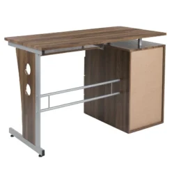 Emma And Oliver Desk With Three Drawer Single Pedestal And Pull-Out Keyboard Tray -Homcom Furniture Shop GUEST ad58aae6 e124 4118 8961 2649c44e4b89