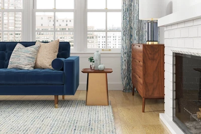 Inmod Scout Wood Side Table Gold/Walnut 3 Inmod Scout Wood Side Table Gold/Walnut