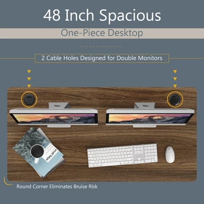 Costway Industrial Electric Adjustable Standing Up Desk Dual Motor W/ Controller 6 Costway Industrial Electric Adjustable Standing Up Desk Dual Motor W/ Controller - Image 4