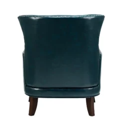 Jorge Vegan Leather Armchair With Nailhead Trim | Karat Home -Homcom Furniture Shop GUEST aed043fe 79d3 4a1f 815c e6e373d644b3