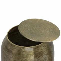 Riva Metal Storage Accent Table - WyndenHall -Homcom Furniture Shop GUEST b211d2f8 790d 460c 8d89 a9b4f90291db