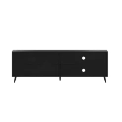 Emma And Oliver Mid-Century Modern TV Stand With Drawers And Shelf -Homcom Furniture Shop GUEST b22b1b5e 3ab2 4b8f 813a 51ca7c9f8768