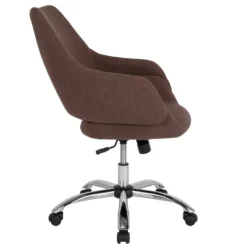 Merrick Lane Office Chair Ergonomic Executive Mid-Back Design With 360° Swivel And Height Adjustment -Homcom Furniture Shop GUEST b30b2141 a4eb 41fb a294 f67dc5cbbaec