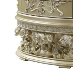 46" Vatican Bedroom Set Champagne Silver Finish - Acme Furniture -Homcom Furniture Shop GUEST b412450b 3bc2 4479 986b 7b86ecbd1b1a