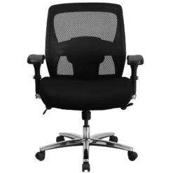Flash Furniture HERCULES Series 24/7 Intensive Use Big & Tall 500 Lb. Rated Black Mesh Executive Ergonomic Office Chair With Ratchet Back -Homcom Furniture Shop GUEST b4b3ebe2 bb2c 44af ad35 8e3325fcbdda
