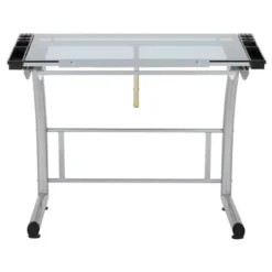 Triflex Drawing Table Soft Silver - Studio Designs -Homcom Furniture Shop GUEST b6328f34 5a41 42cc 9598 ca60d560007a