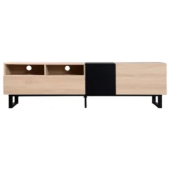 70.9" Contemporary TV Stand With 2 Drawers And 2 Doors - ModernLuxe -Homcom Furniture Shop GUEST b6fe00ee d349 4ba4 af9d e8c27d842593