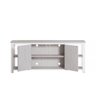 70 " Enclosed Storage TV Stand For TVs Up To 75" Antique Oak - Home Essentials 6 70 " Enclosed Storage TV Stand For TVs Up To 75" Antique Oak - Home Essentials - Image 4