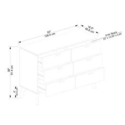 Reid Dresser Walnut - Linon -Homcom Furniture Shop GUEST b820e7bc 8d56 448c 9b6c ce54e4a0fb83