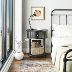 Acadian End Table - Room & Joy -Homcom Furniture Shop GUEST b98f8da5 d2cf 459e 8b5d 9961da449cf3