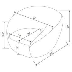 Swivel Accent Chair - Room Essentials™ 11 Swivel Accent Chair - Room Essentials™ -Homcom Furniture Shop GUEST ba44349c 1ec8 4fc6 a351 c93a6f2267d2
