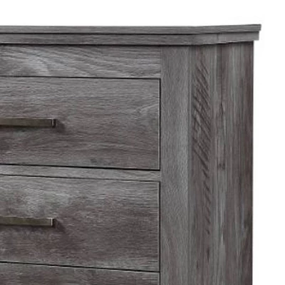 31" Vidalia Bedroom Set Rustic Gray Oak - Acme Furniture 4 31" Vidalia Bedroom Set Rustic Gray Oak - Acme Furniture - Image 2
