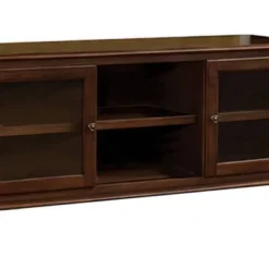 58" Dita TV Stand For TVs Up To 59" Walnut - Acme Furniture -Homcom Furniture Shop GUEST bd9a025a 3e5f 4cda a13e c247721fd52b