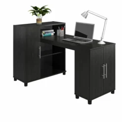 Cabell Hobby And Craft Desk With Storage Cabinet - Room & Joy -Homcom Furniture Shop GUEST be25cffd 6e51 45f1 a672 7c80948b6c1d