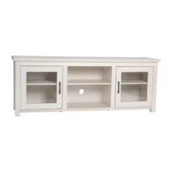 Emma And Oliver TV Stand For Up To 80" TV's - 65" Media Console With Classic Full Glass Doors & 3 Adjustable Shelves 29 Emma And Oliver TV Stand For Up To 80" TV's - 65" Media Console With Classic Full Glass Doors & 3 Adjustable Shelves -Homcom Furniture Shop GUEST bec42fcd 87a1 4413 a262 2db2ef04d34e