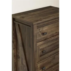 Brookside 4 Drawer Dresser Rustic - Room & Joy -Homcom Furniture Shop GUEST c0cde20c 1768 41b2 be7b 1eef89b67466