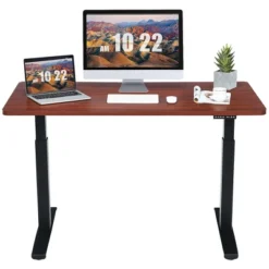 Costway 55''x28'' Electric Standing Desk Sit To Stand Workstation Dual Motor -Homcom Furniture Shop GUEST c1dc6739 c8bf 4f45 8202 4dad45709c6e