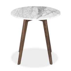 20" Gabrielle Marble Round Side Table Walnut - Poly & Bark 10 20" Gabrielle Marble Round Side Table Walnut - Poly & Bark -Homcom Furniture Shop GUEST c21a9eda 76ac 43d4 a602 2cc0655d0086
