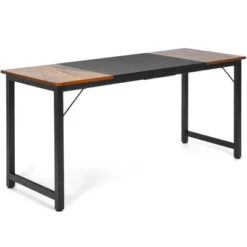 Costway 63'' Large Computer Desk Writing Workstation Conference Table Home Office -Homcom Furniture Shop GUEST c352ebbc 951b 41e2 8a09 ac2ba21bf1b9