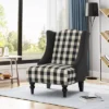 Toddman High-Back Club Chair Checkerboard Black/Dark Charcoal - Christopher Knight Home -Homcom Furniture Shop GUEST c366909b 8dec 42c8 bf9a c3259966d5e9