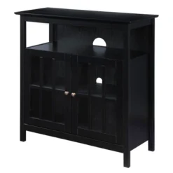 Big Sur Highboy TV Stand For TVs Up To 42" With Storage Cabinets - Breighton Home -Homcom Furniture Shop GUEST cbf8acdb 563e 454d 8e96 bb2c5e50398f
