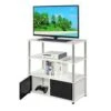 Highboy TV Stand For TVs Up To 40" Doors - Breighton Home -Homcom Furniture Shop GUEST cc5cf2b7 6afe 4a05 bfe6 50b019469c36