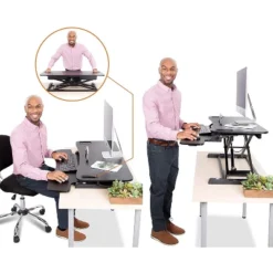 FlexPro Hero Standing Desk Converter - 37” Sit To Stand Desk With Keyboard Tray – Stand Steady 14 FlexPro Hero Standing Desk Converter - 37” Sit To Stand Desk With Keyboard Tray – Stand Steady -Homcom Furniture Shop GUEST cf45eb92 4979 4ad4 afb0 be06c7a24438