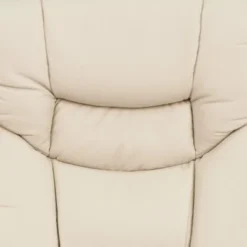 Emma And Oliver Multi-Position Recliner & Curved Ottoman With Swivel Wood Base -Homcom Furniture Shop GUEST cf91c416 de67 4f6d b370 2dadb50636f3