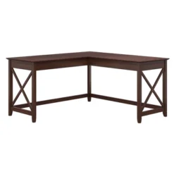 60W Key West L Shaped Desk - Bush Furniture -Homcom Furniture Shop GUEST d066e2a1 1921 4832 94b2 a97baa65bac5