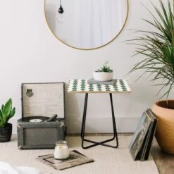 Maritza Lisa Retro Floral Pattern Side Table - Deny Designs 7 Maritza Lisa Retro Floral Pattern Side Table - Deny Designs -Homcom Furniture Shop GUEST d16c6ee2 a7c5 4e6d aa57 9a50a44e50ce