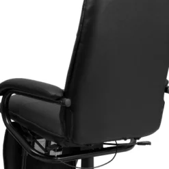 Emma And Oliver High Back Black LeatherSoft Executive Reclining Ergonomic Office Chair With Arms -Homcom Furniture Shop GUEST d37d1c30 249f 44d2 b775 3261b0003fde