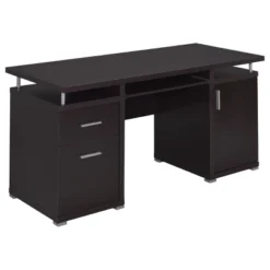 Tracy 2 Drawer Office Desk - Coaster -Homcom Furniture Shop GUEST d4a6eea8 29cf 4ace af90 320f4613bdd6