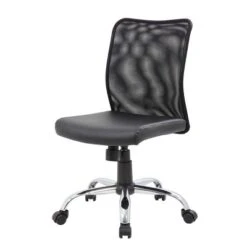 Armless Budget Mesh Task Chair Black - Boss Office Products 11 Armless Budget Mesh Task Chair Black - Boss Office Products -Homcom Furniture Shop GUEST d4bee895 22c7 404f 801f 4b0d4d217b45